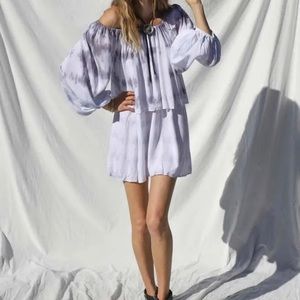 Tie dye mini dress NWT!